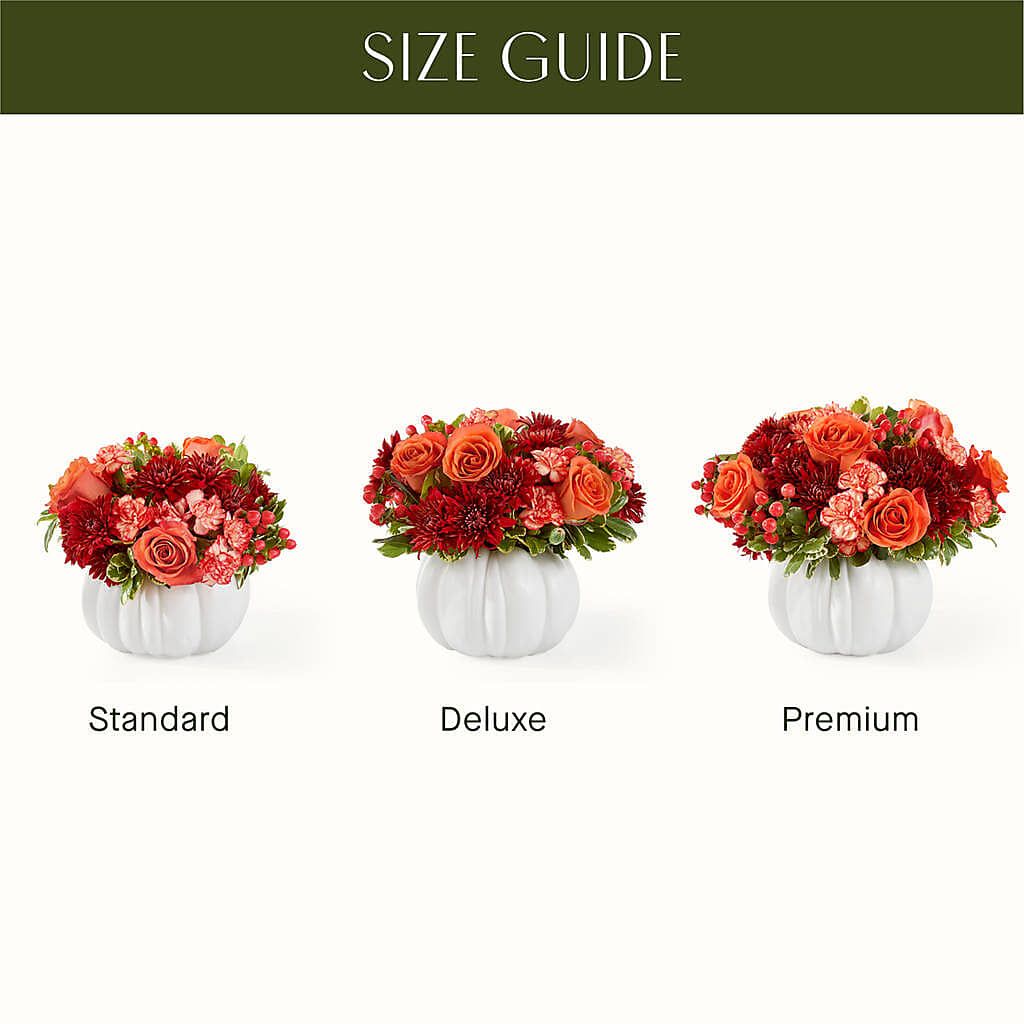 Autumn Air Pumpkin Bouquet –  Petite Flower Shop, San Antonio TX