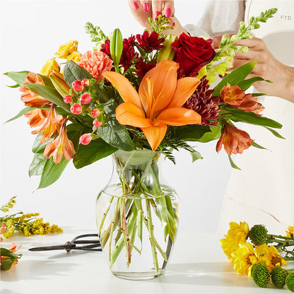 Fall Delight – A Florist Original –  Petite Flower Shop, San Antonio TX