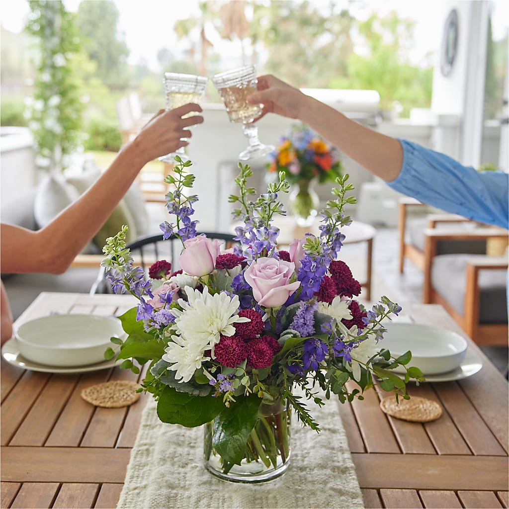 Violet Frost Bouquet –  Petite Flower Shop, San Antonio TX