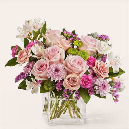 Pink Suede Bouquet –  Petite Flower Shop, San Antonio TX