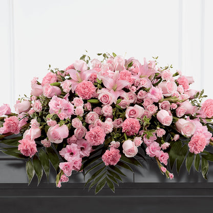 Garden of Comfort Casket Spray (Standard) –  Petite Flower Shop, San Antonio TX