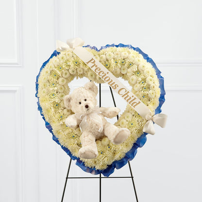 Precious Child Standing Heart –  Petite Flower Shop, San Antonio TX