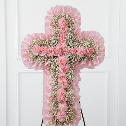 Angel's Cross Easel –  Petite Flower Shop, San Antonio TX