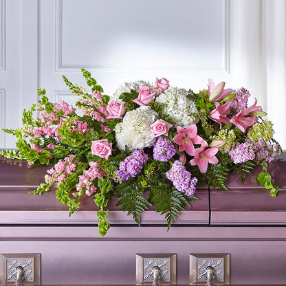 Life's Gratitude Casket Spray –  Petite Flower Shop, San Antonio TX