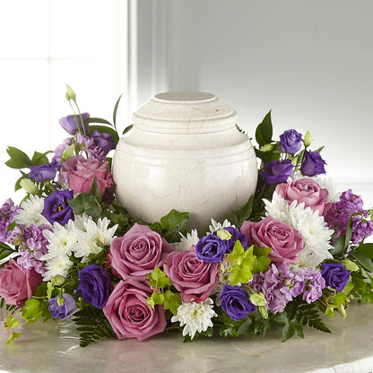 Blooming Sympathy Cremation Adornment –  Petite Flower Shop, San Antonio TX
