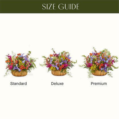 Garden of Life Basket –  Petite Flower Shop, San Antonio TX