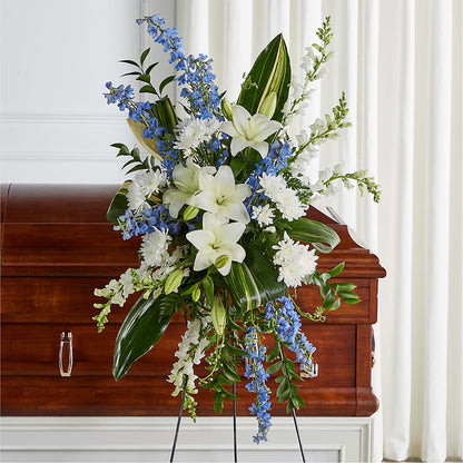 Eternal Impressions Standing Spray –  Petite Flower Shop, San Antonio TX