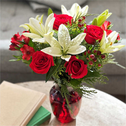 Evergreen Delight Bouquet –  Petite Flower Shop, San Antonio TX