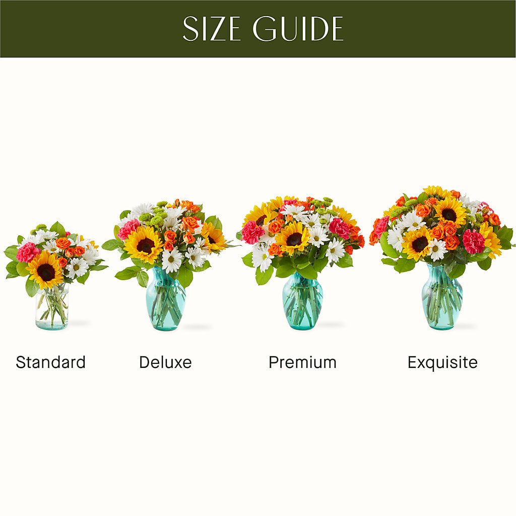 Sun-drenched Blooms Bouquet –  Petite Flower Shop, San Antonio TX