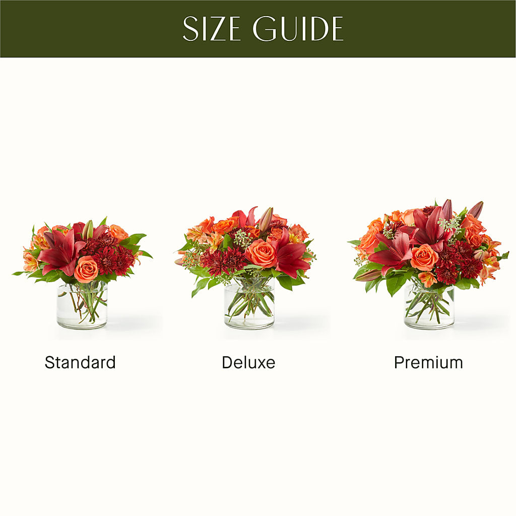 Crimson Leaves Bouquet –  Petite Flower Shop, San Antonio TX