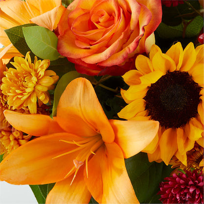 Grateful Centerpiece –  Petite Flower Shop, San Antonio TX