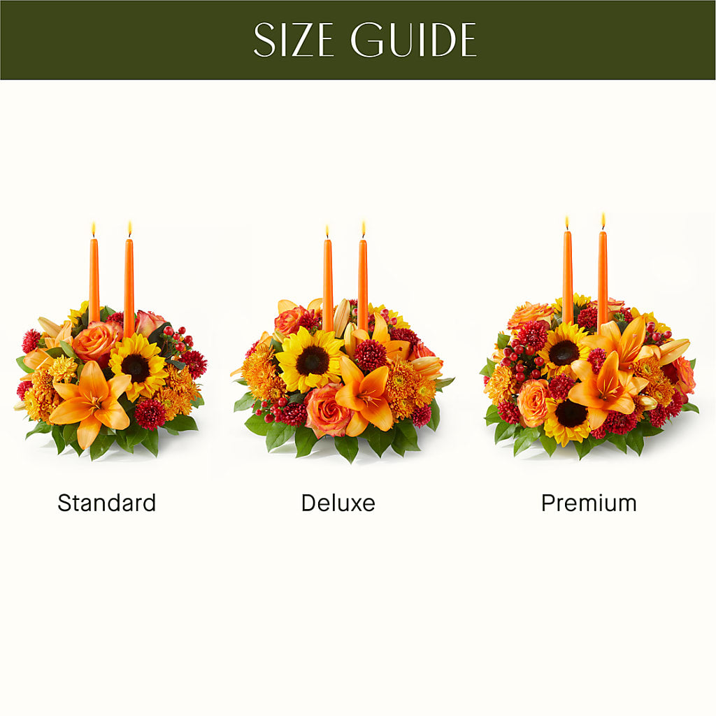 Grateful Centerpiece –  Petite Flower Shop, San Antonio TX