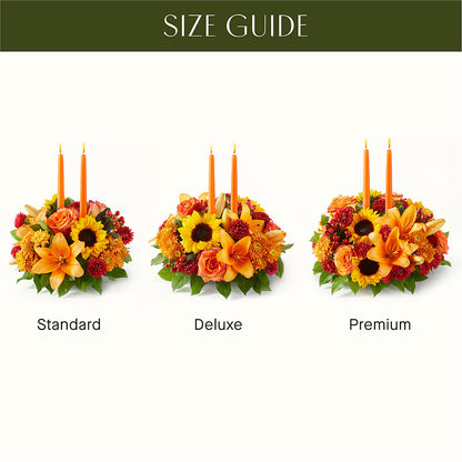 Grateful Centerpiece –  Petite Flower Shop, San Antonio TX
