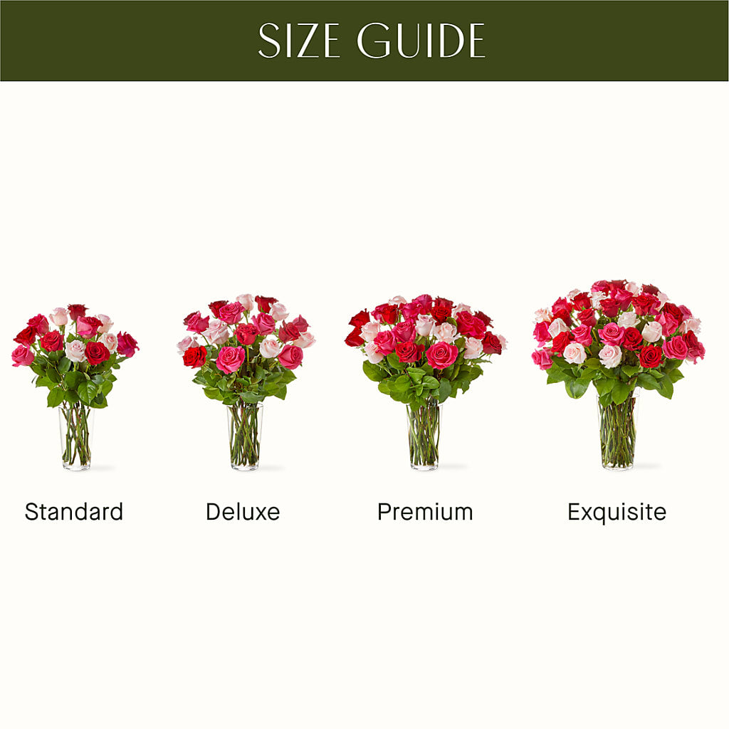 Charming Rose Bouquet –  Petite Flower Shop, San Antonio TX