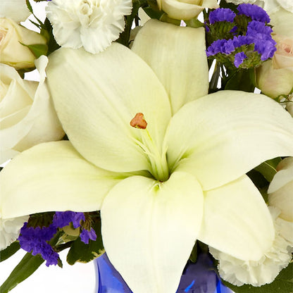 Sapphire Rush Bouquet –  Petite Flower Shop, San Antonio TX
