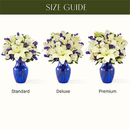 Sapphire Rush Bouquet –  Petite Flower Shop, San Antonio TX