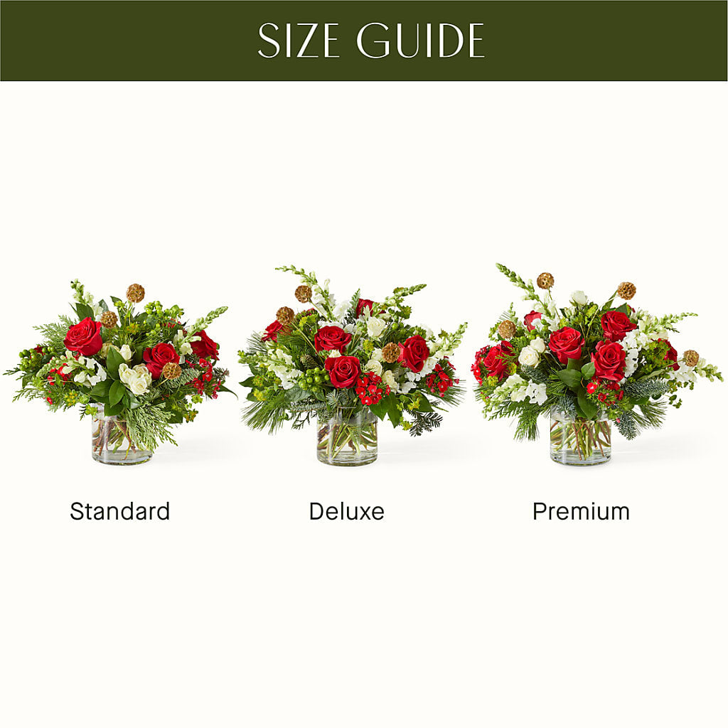 Deck the Halls Bouquet –  Petite Flower Shop, San Antonio TX