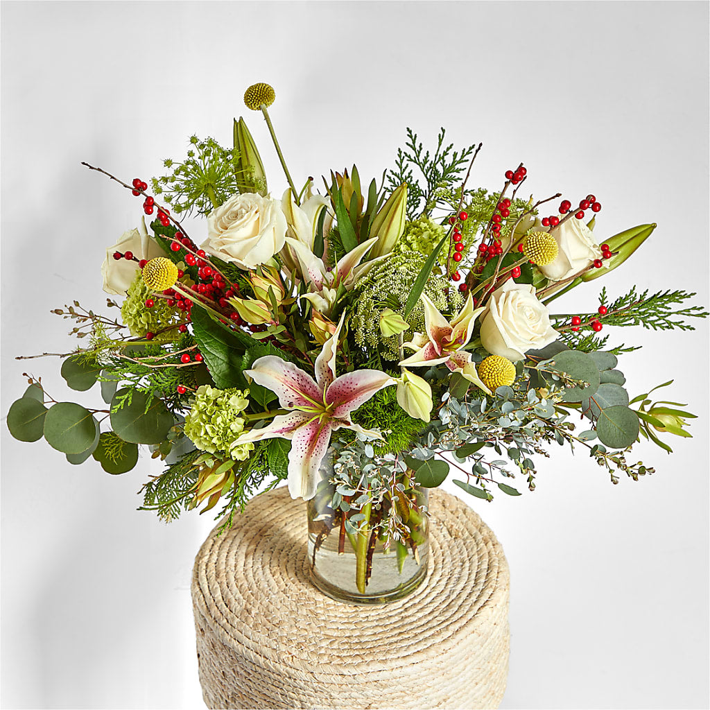 Berry & Bright Bouquet –  Petite Flower Shop, San Antonio TX