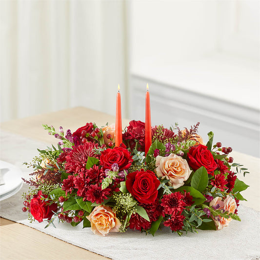 Most Thankful Centerpiece –  Petite Flower Shop, San Antonio TX