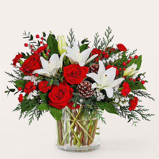 Best in Snow Bouquet –  Petite Flower Shop, San Antonio TX