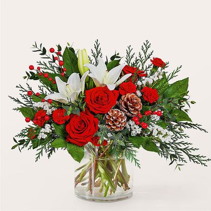 Best in Snow Bouquet –  Petite Flower Shop, San Antonio TX