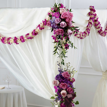 Color & Light Chuppah Decor –  Petite Flower Shop, San Antonio TX