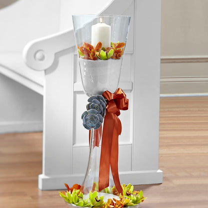 Matrimony Pew Decor –  Petite Flower Shop, San Antonio TX